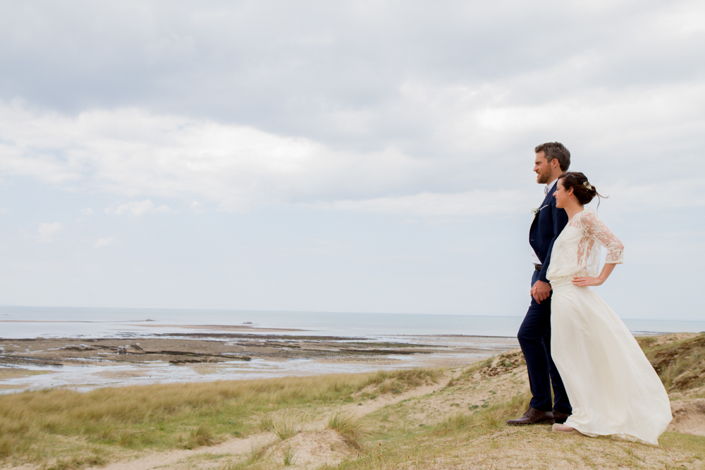 photographe mariage bohème normandie mer