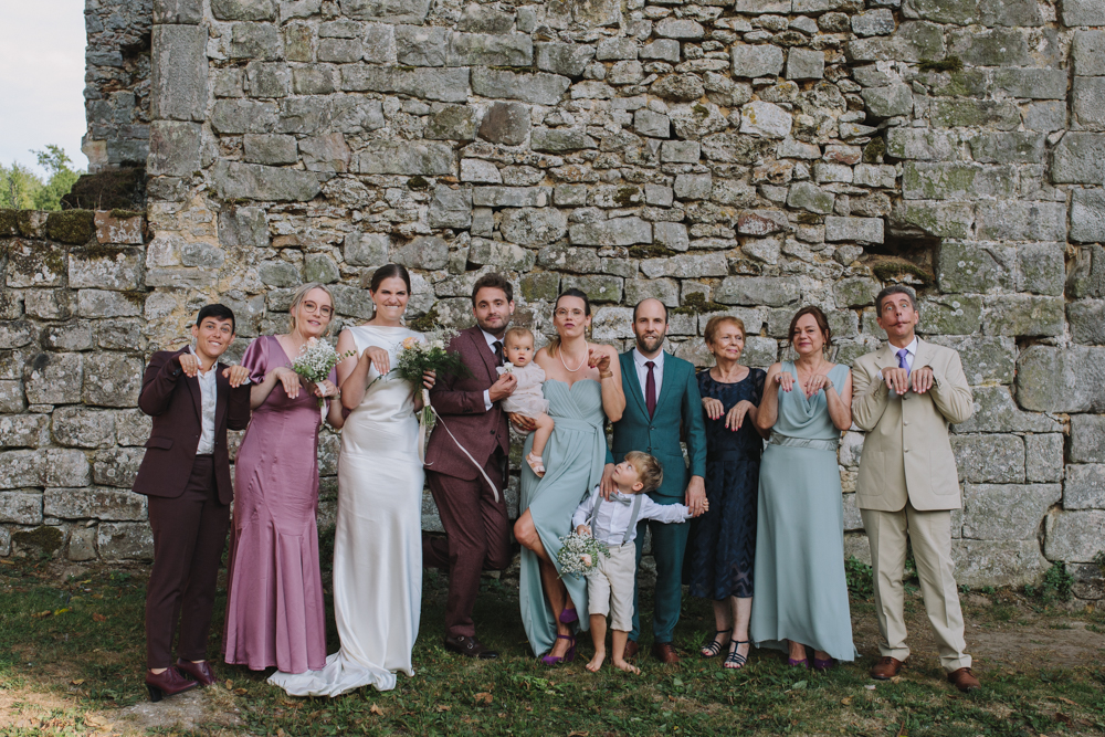 photographe mariage château du vivier groupe